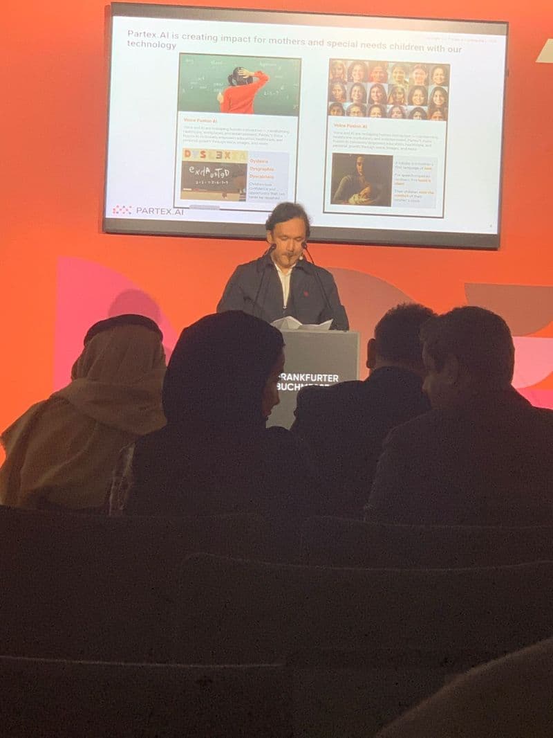 Dr. Gunjan Bhardwaj at Frankfurt Book Fair 2025