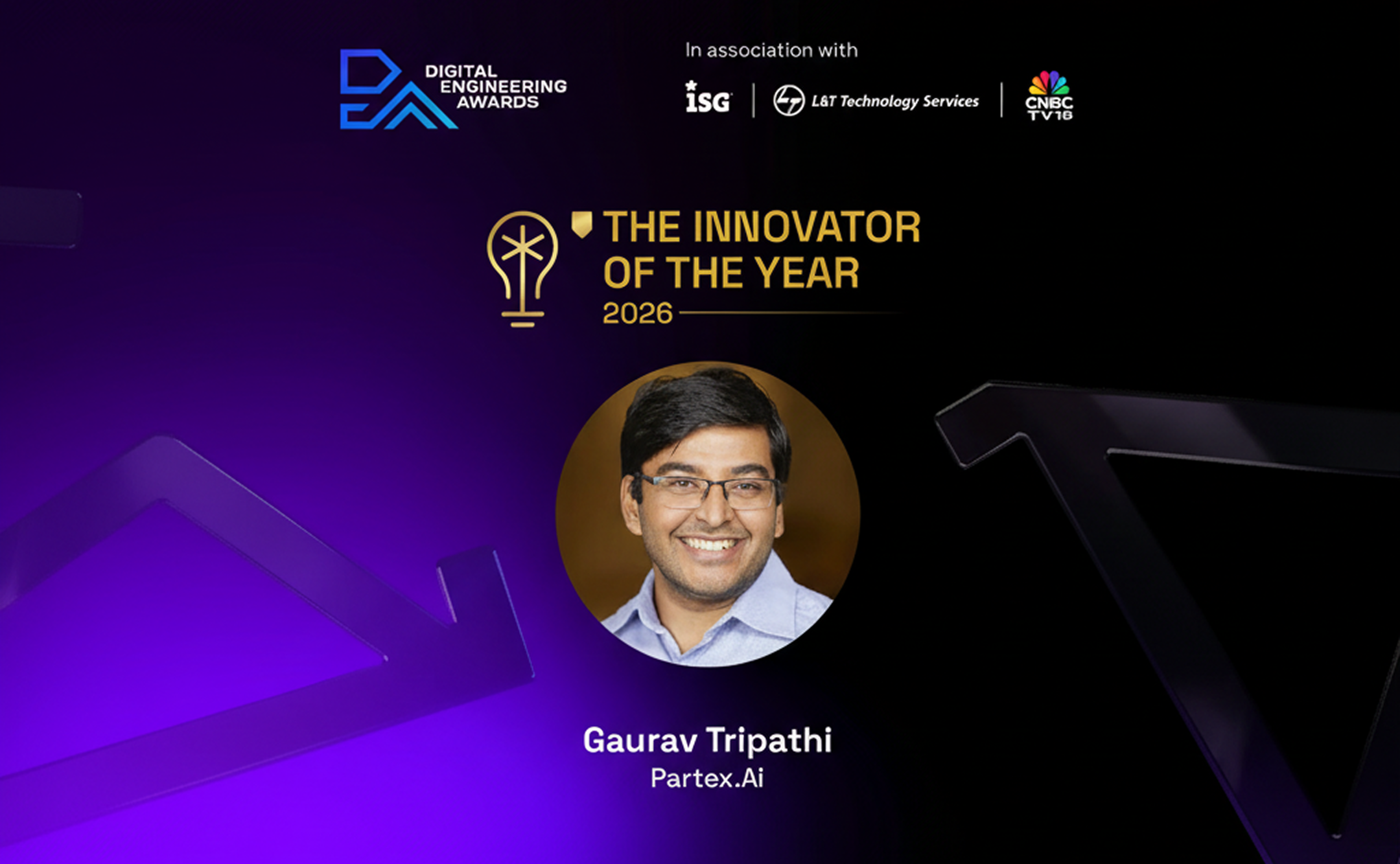 Gaurav Tripathi Wins "Innovator of the Year" at the 4th Digital Engineering Awards