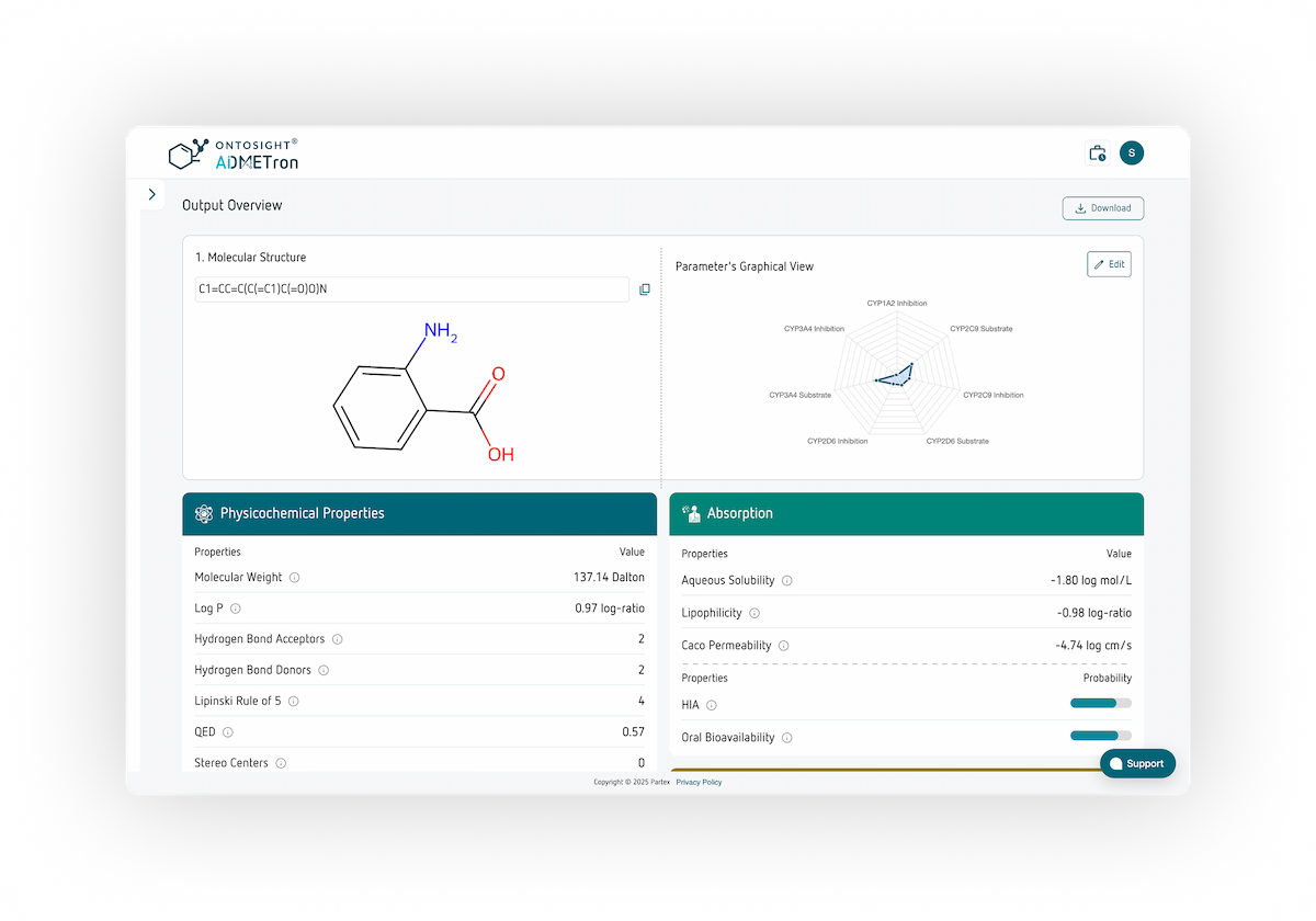 ADMETron Platform Demo