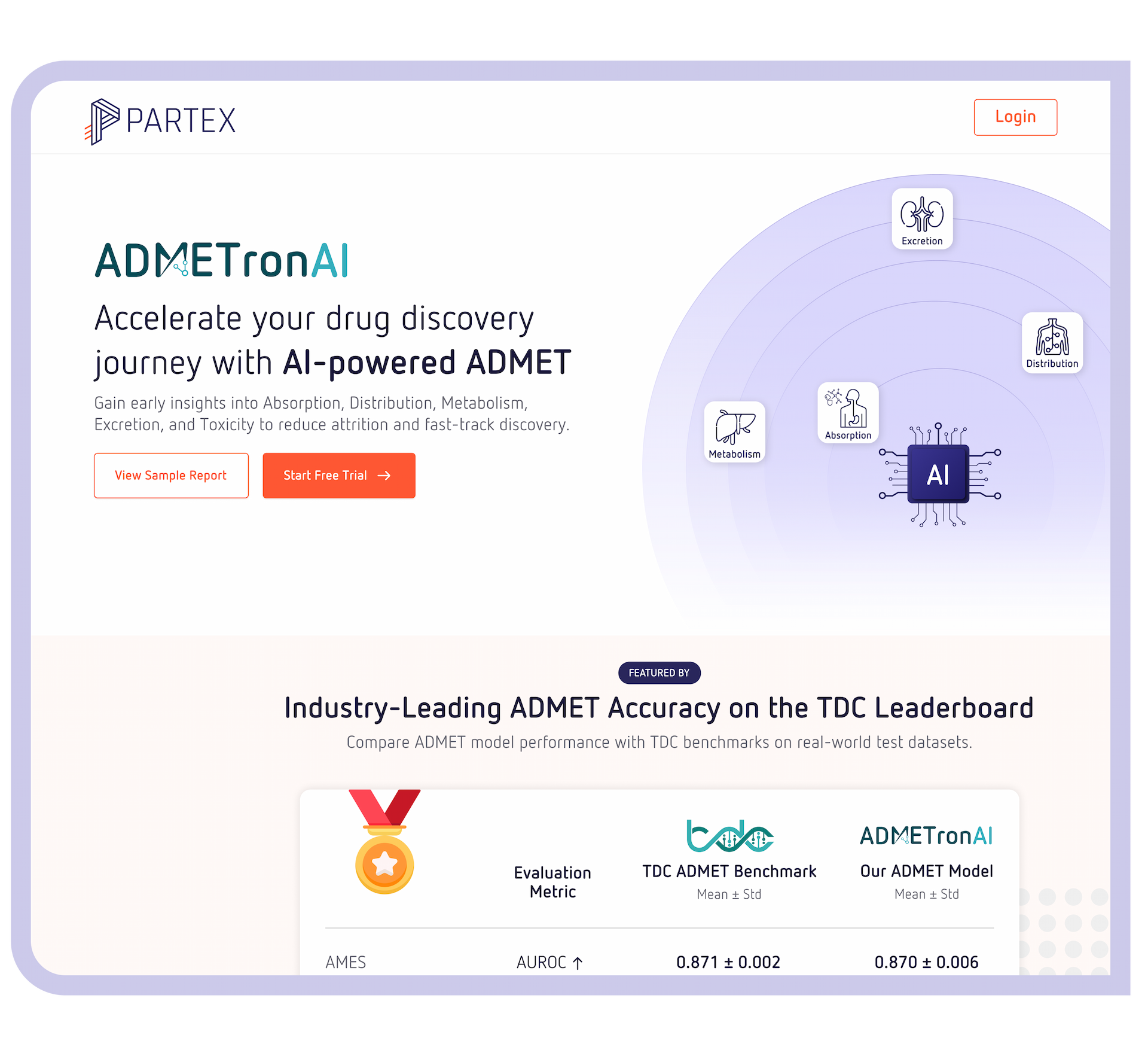 ADMETrix Platform UI