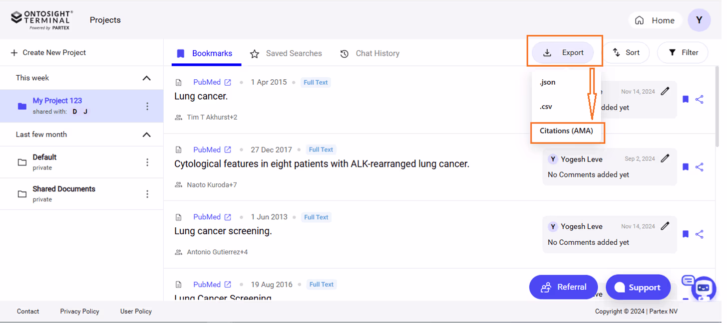 Bibliography-screenshot